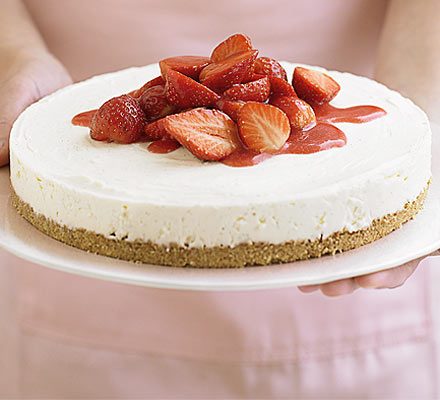 https://www.pontalo.net - Strawberry cheesecake in 4 easy steps