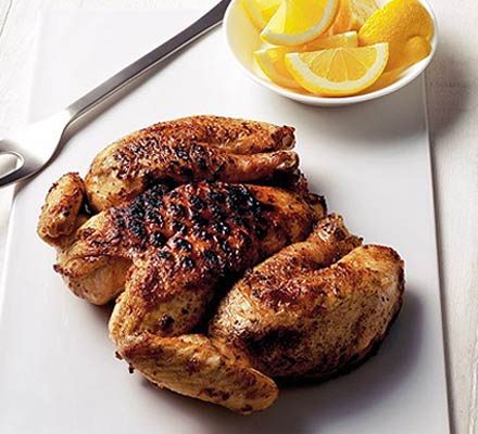 https://www.pontalo.net - Spatchcock barbecue chicken