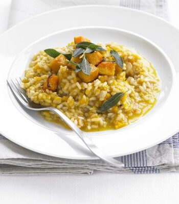 https://www.pontalo.net - Butternut squash & sage risotto