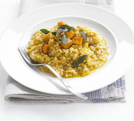 https://www.pontalo.net - Butternut squash & sage risotto