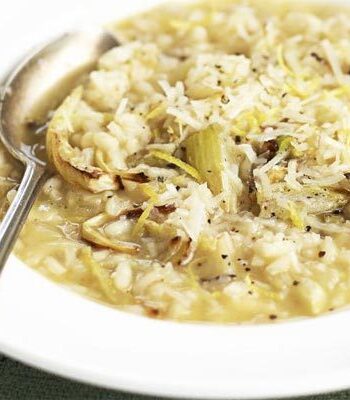 https://www.pontalo.net - Fennel & lemon risotto