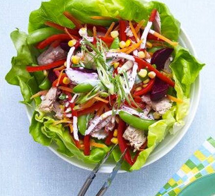 https://www.pontalo.net - Tuna rainbow salad