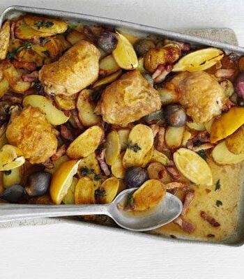 https://www.pontalo.net - Lemon & oregano chicken traybake