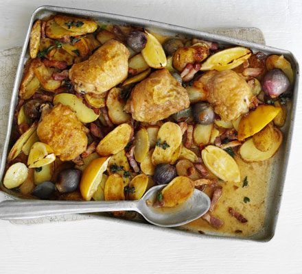 https://www.pontalo.net - Lemon & oregano chicken traybake