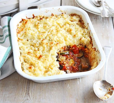 https://www.pontalo.net - Veg & cheesy rice bake