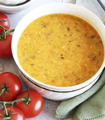 https://www.pontalo.net - Courgette & tomato soup