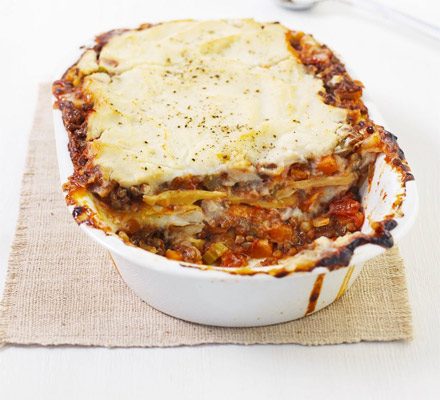 https://www.pontalo.net - Lentil lasagne