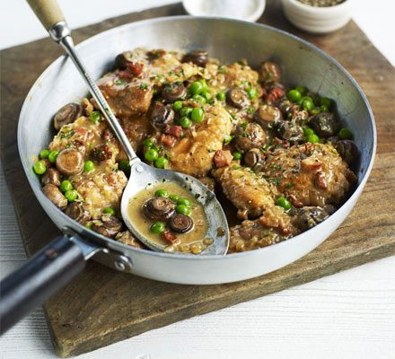 https://www.pontalo.net - Chicken and mushrooms