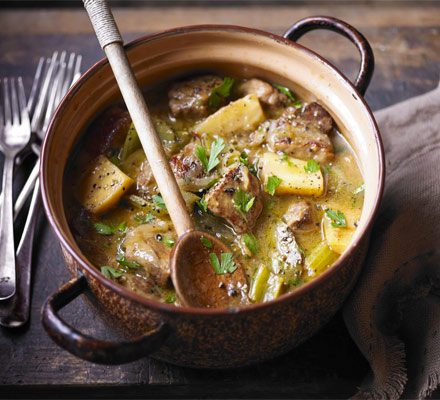 https://www.pontalo.net - Slow-braised pork shoulder with cider & parsnips