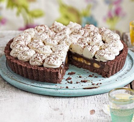 https://www.pontalo.net - Chocolate coconut banoffee pie