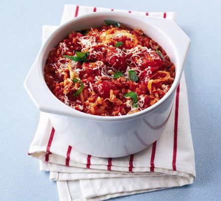 https://www.pontalo.net - Quick tomato risotto