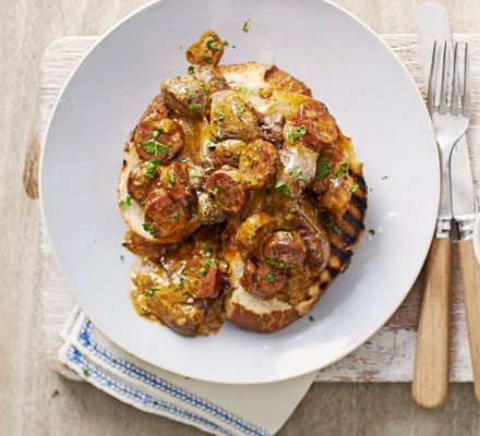 https://www.pontalo.net - Chicken liver & chorizo open sandwich