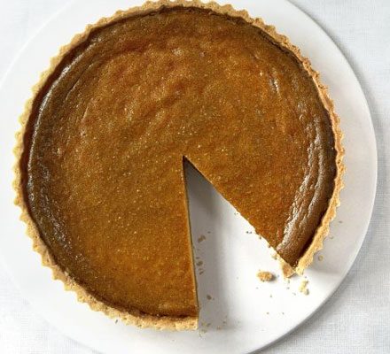 https://www.pontalo.net - Classic pumpkin pie with pecan & maple cream