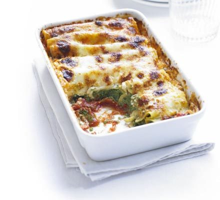 https://www.pontalo.net - Spinach & ricotta cannelloni