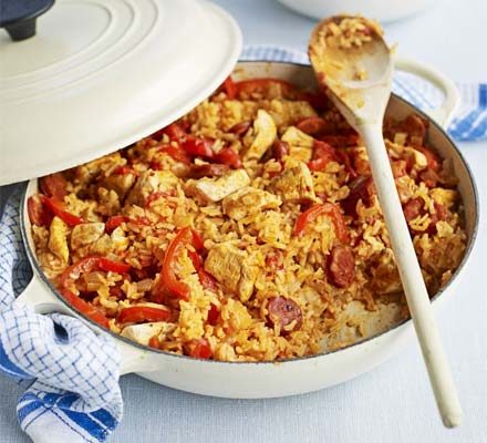 https://www.pontalo.net - Chicken & chorizo jambalaya