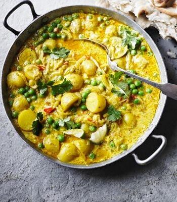 https://www.pontalo.net - Pea & new potato curry