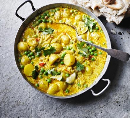 https://www.pontalo.net - Pea & new potato curry