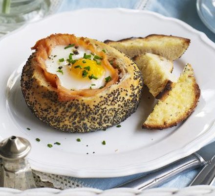 https://www.pontalo.net - Baked salmon & eggs