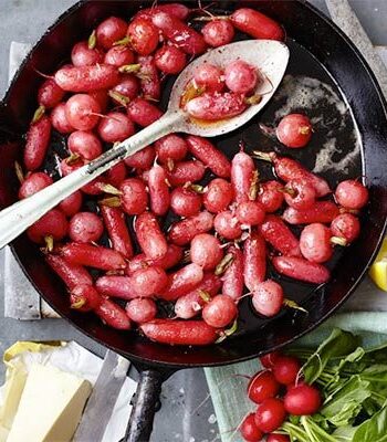 https://www.pontalo.net - Brown butter basted radishes