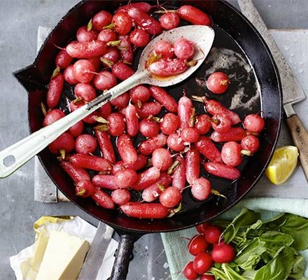 https://www.pontalo.net - Brown butter basted radishes