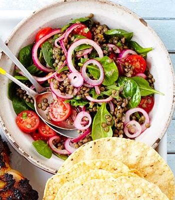 https://www.pontalo.net - Lentil & tomato salad