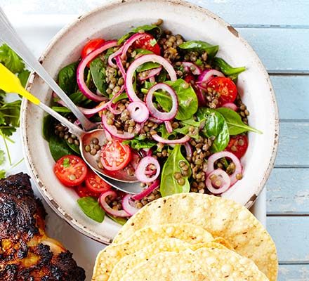 https://www.pontalo.net - Lentil & tomato salad