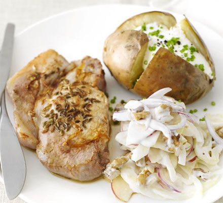 https://www.pontalo.net - Fragrant pork with fennel slaw