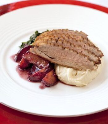 https://www.pontalo.net - Roasted duck breast with plum sauce