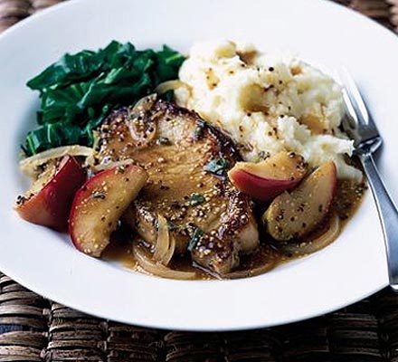 https://www.pontalo.net - Mustardy pork & apples