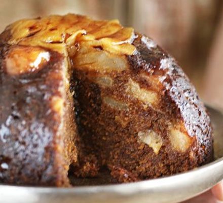 https://www.pontalo.net - Sticky ginger pear pudding