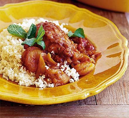 https://www.pontalo.net - Moroccan-style chicken with lentils