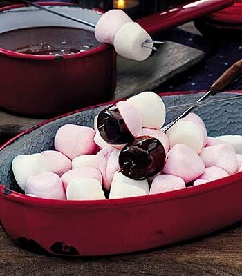 https://www.pontalo.net - Chocolate fondue & toasted marshmallow