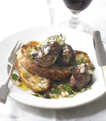 https://www.pontalo.net - Chicken livers on toast