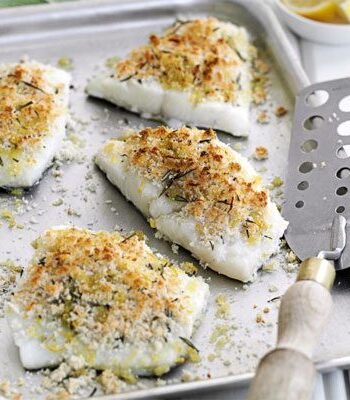 https://www.pontalo.net - Lemon & rosemary crusted fish fillets