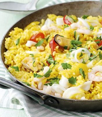 https://www.pontalo.net - Spanish seafood rice