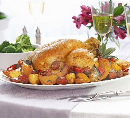 https://www.pontalo.net - Roast chicken with butternut squash