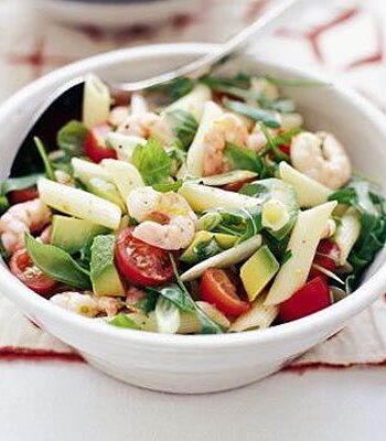 https://www.pontalo.net - Prawn & avocado pasta salad