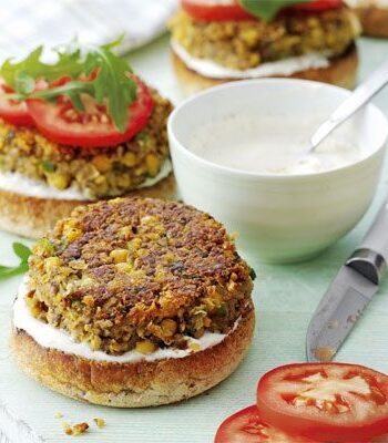 https://www.pontalo.net - Mushroom & chickpea burgers