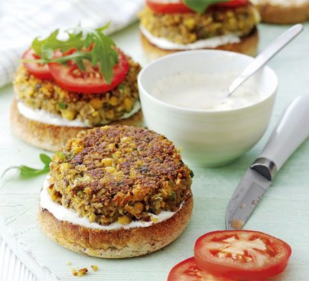 https://www.pontalo.net - Mushroom & chickpea burgers