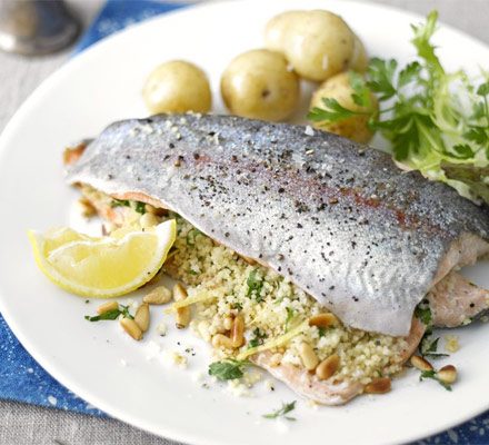 https://www.pontalo.net - Stuffed baked trout