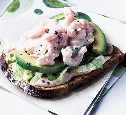 https://www.pontalo.net - Prawn cocktail on toast