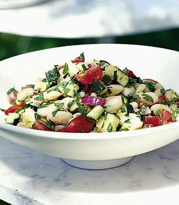 https://www.pontalo.net - Butter bean & tomato salad