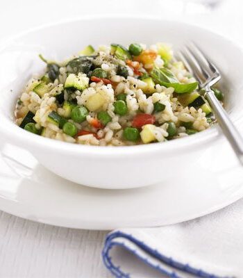 https://www.pontalo.net - Vegan courgette risotto