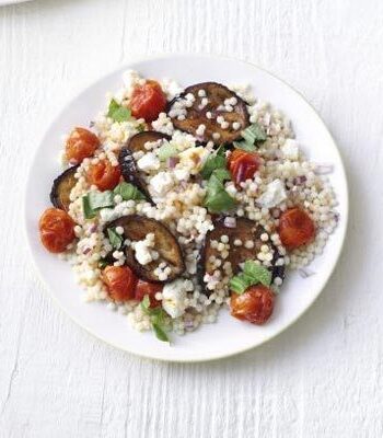 https://www.pontalo.net - Giant couscous & aubergine salad