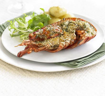 https://www.pontalo.net - Lobster with Thermidor butter