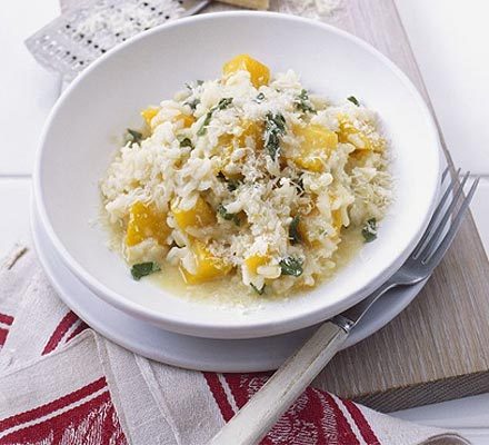 https://www.pontalo.net - Microwave butternut squash risotto