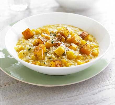 https://www.pontalo.net - Simple squash risotto