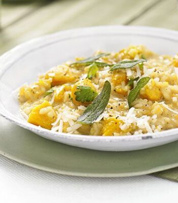 https://www.pontalo.net - The ultimate makeover: Risotto with squash & sage