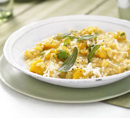 https://www.pontalo.net - The ultimate makeover: Risotto with squash & sage