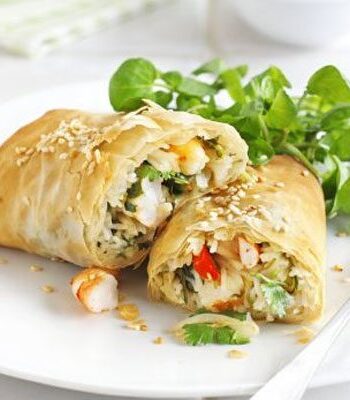 https://www.pontalo.net - Prawn filo wraps